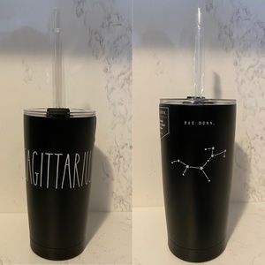 Rae Dunn Tumbler with Straw